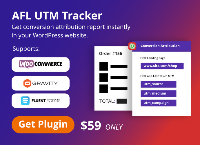 Install our conversion attribution plugin and learn which marketing campaign lead to your sales.