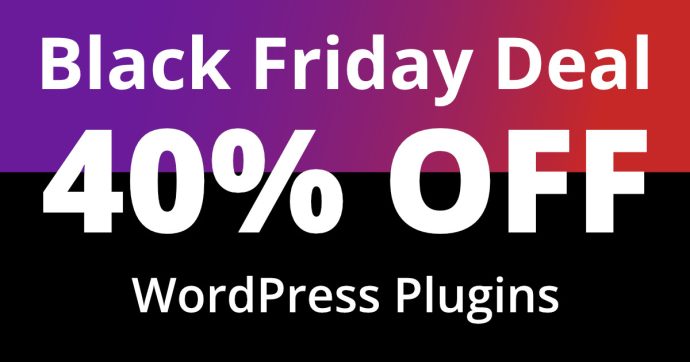 Black Friday deal poster
